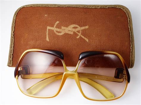 vintage yves saint laurent glasses.